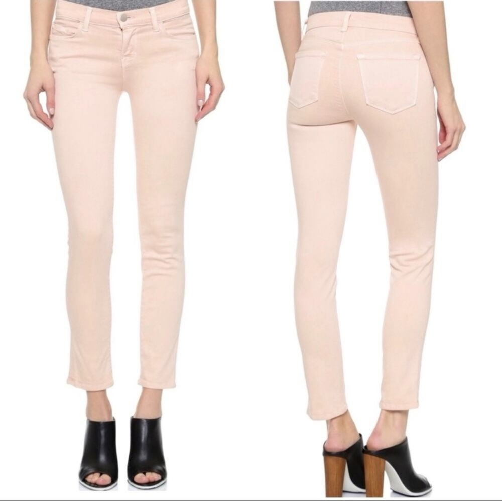 J Brand for Theory Pink Skinny Jeans NWT‎ | Size 26 Blush Powder Stretch